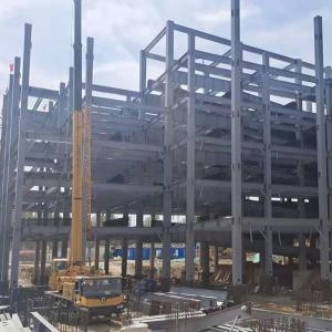 Prefab Steel Granary Warehouse with Double-Layer Q355B Structure