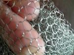 Noise Reduction Knitted Stainless Steel Filter Mesh Crochet Weaving For Gas /