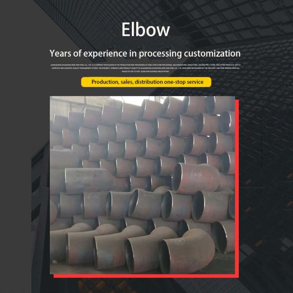 Butt Weld Short/Long Radius Elbow, ASTM A420-WPL6 for Piping Systems Customized services