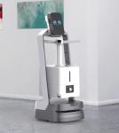 Washroom Automatic Movement Disinfection Spray Robot Connet With 4G WIFI
