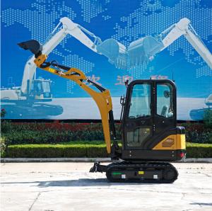 China 0.04 Cbm Hydraulic Mini Excavator 1.7 Ton Mini Compact Excavator factory