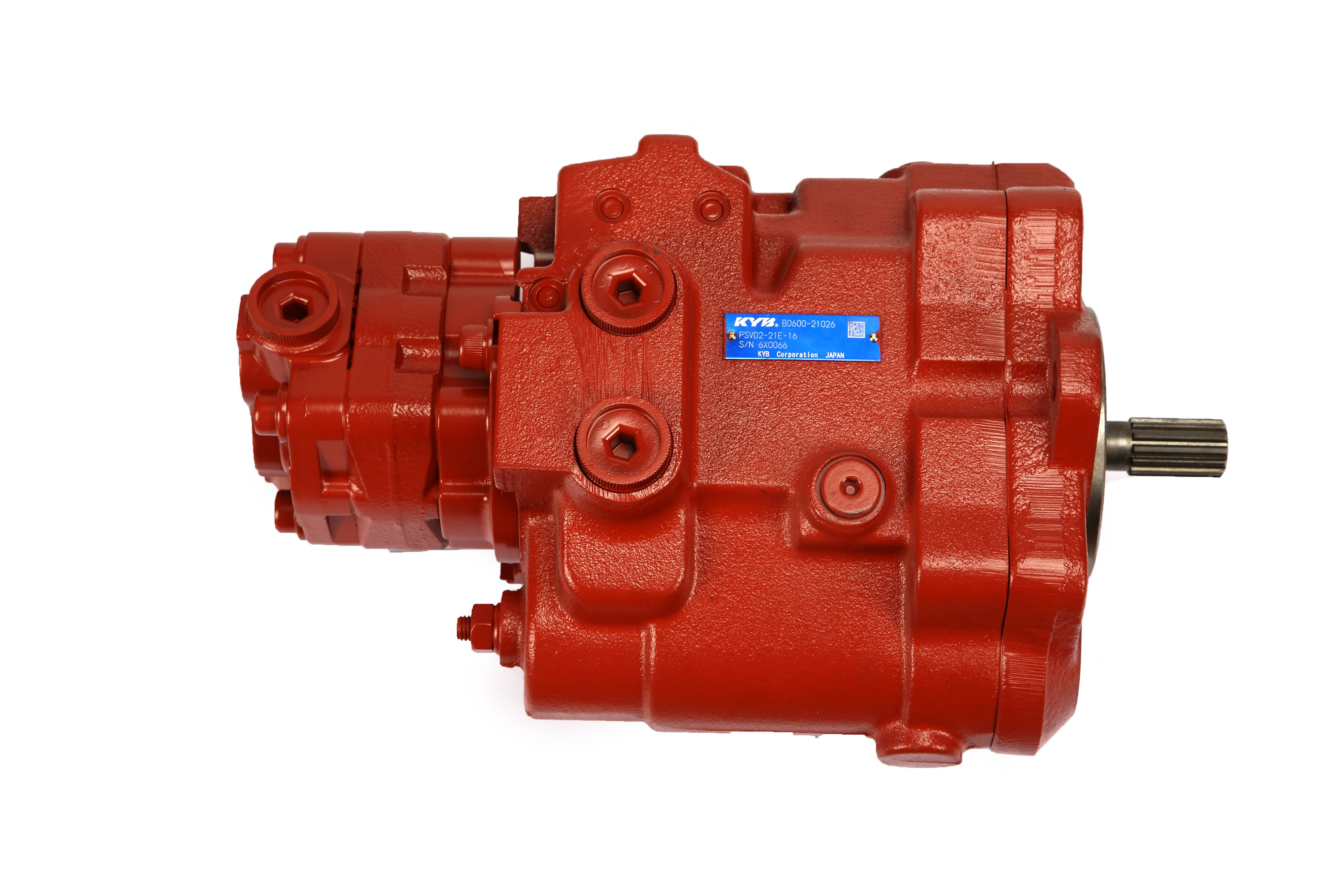 Crawler Excavator Excavator Hydraulic Pump Kayaba Piston Pump PSVD2-21E-16
