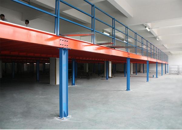 China Customized Steel Industrial Mezzanine Floors In Stacking Racks & Shelves factory