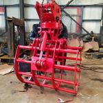 ODM Hydraulic Grapple For Excavator Grapples Cotton 8 Teeth