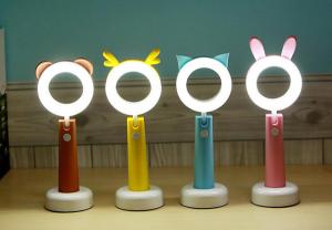 China Warm and White Cute Pet LED Eye-protecting Desk Lamp USB Reading Table Lamp For Children factory
