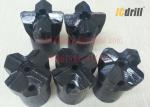 Industrial Tapered Chisel Rock Drill Head / Hard Rock Button Drill Bits 11