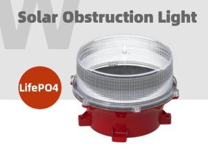China Low Intensity Flashing Aviation Obstruction Light IP68 Aircraft Obstruction Warning Lights factory