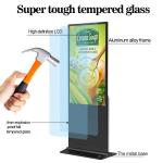 VETO 43 49 55 Inch Indoor Vertical Touch Kiosk Totem Android PC LCD Digital