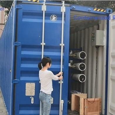 Mobile Containerized Water Filter System Sea Water Seawater Desalination System