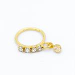 Indian Nose Rings Dangling Nose Piercing Jewelry Round Water Drop Shaped