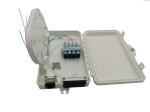 ABS PC Fiber Optic Splice Box Fiber Optic Termination Box For 2-8 Fibers Un Cut
