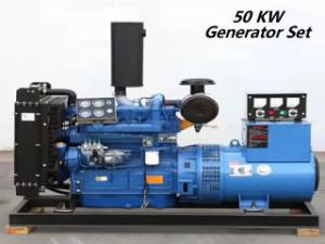 China 50 KW Diesel Generator Sets Smooth Operation Power Generator Set factory