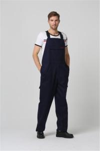 China Molten Metal Protective Clothing , FR Bib Overalls , Bib Pants For Welding Industry factory