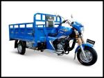 250cc Close Cabin Chinese Tricycle Motorcycle 450KG Heavy Load Blue