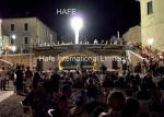 HMI1200W Inflatable Light Tower 36000 LM , Tunnels Temporary Construction Prism