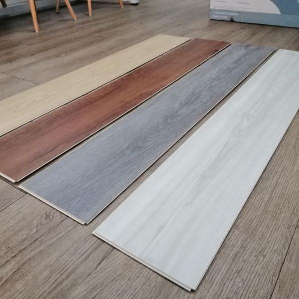 CE Certified Spc Plank Wood Grain Stone Plastic Composite Flooring ISO14001