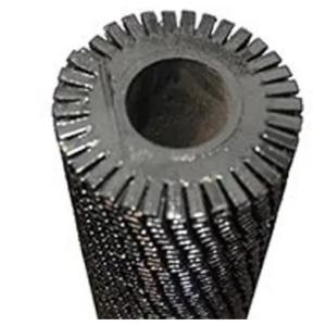 China DELLOK ASTM A106 Carbon Steel Stainless Steel Heat Exchange Serrated Fin Tube Spiral factory