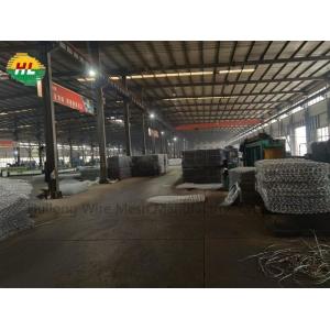 China 8x10cm Heavy Galvanized Gabion Mesh Cages For Slope Protection on sale