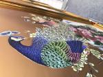 Custom Hotel Decorative Metal Picture Frame Wall Art Cloisonne Paint Enamel
