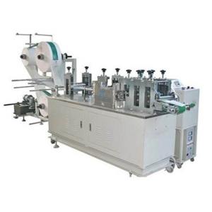 China Fully Automatic Non Woven Mask Making Machine With 10 Inch Operation Screen factory