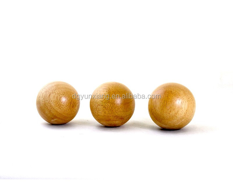 Rubber Wood Ball Stopper For Glass Wine Decanter