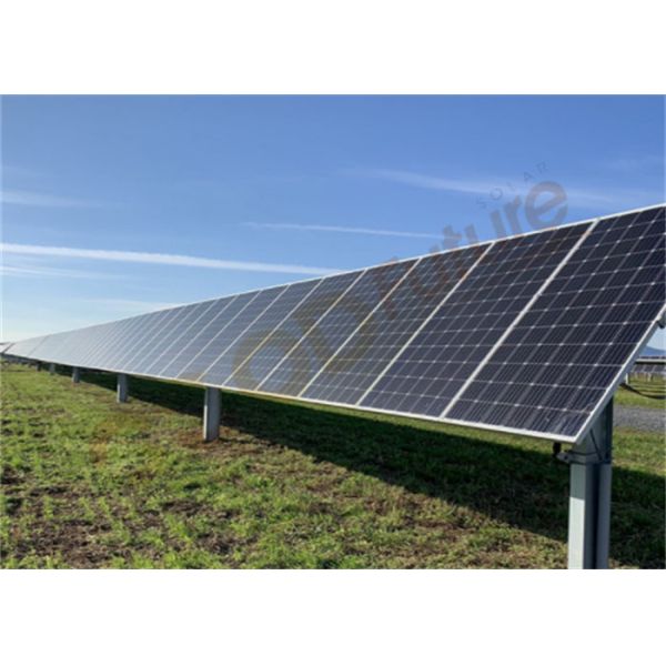 China 1500V Horizontal Single Axis Solar Tracker With 90 Modules factory
