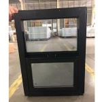 Sliding Sash Vinyl UPVC Single Hung Window Vertical USA Style