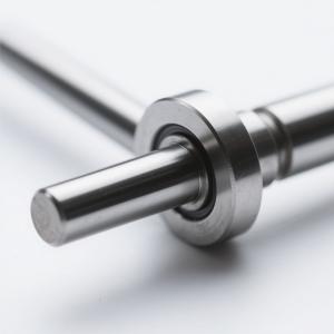 Precision CNC Turning Pin Shaft Alloy Steel Chrome Plated