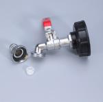 Red Handle 1/2" 3/4'' Male Thread Water Tap Bibcock for Garden Watering and