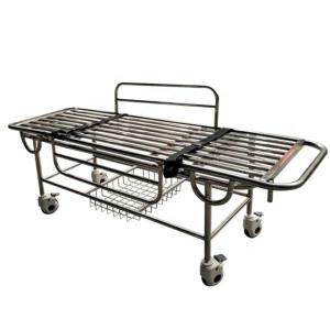 China Flexible Stretcher Hospital Bed Wheeled Emergency Folding Stretcher factory