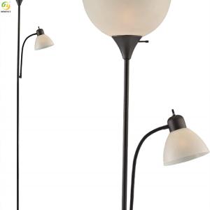 China Vertical Metal LED Modern Floor Light For Living Room Sofa Nordic Retro factory