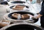 OEM Excavator Swing Bearing Slewing Ring Gear Replacement