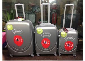 China 4 Wheels Hard Case Spinner Luggage Sets Of 3 Piece For Business Travelling factory