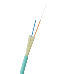China Distribution Tight Buffer Indoor Fiber Optic Cable mM 8 cores With Aramid Yarn factory