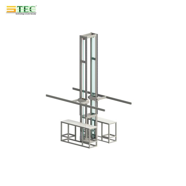 China Double Working Position Electric Blinds Roller zebra Curtains test Lift Machine Blinds Inspection Hoist Machine Shutter Lift Machine factory