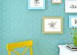 Cadmium Green Simple Style Childrens Bedroom Wallpaper Modern Wall Covering