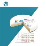 1050 Mpa Translucent Zirconia Blocks Dental Zirconia Cad Cam Blocks