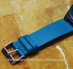 colorful wood watches , sky blue color fashion man watches , custom your own