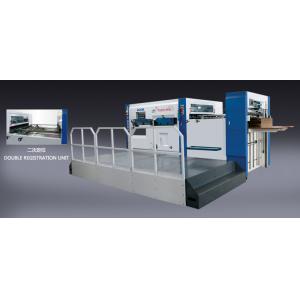 Semi Automatic Cutting And Creasing Machine 1600mm Double Registration