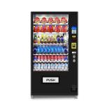 Coin Bill Credit Card Beverage Vending Machine 300pcs-800pcs Capacity
