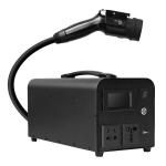 5.5KW Electric Vehicle DC Charger Adapter For Portable Outdoor Emergency
