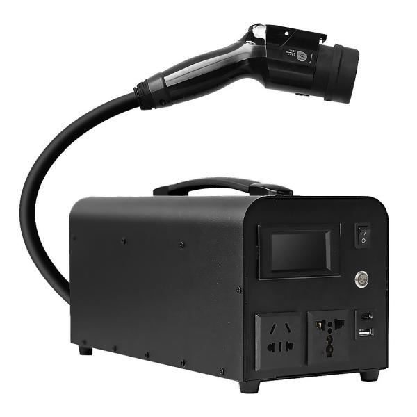 5.5KW Electric Vehicle DC Charger Adapter For Portable Outdoor Emergency
