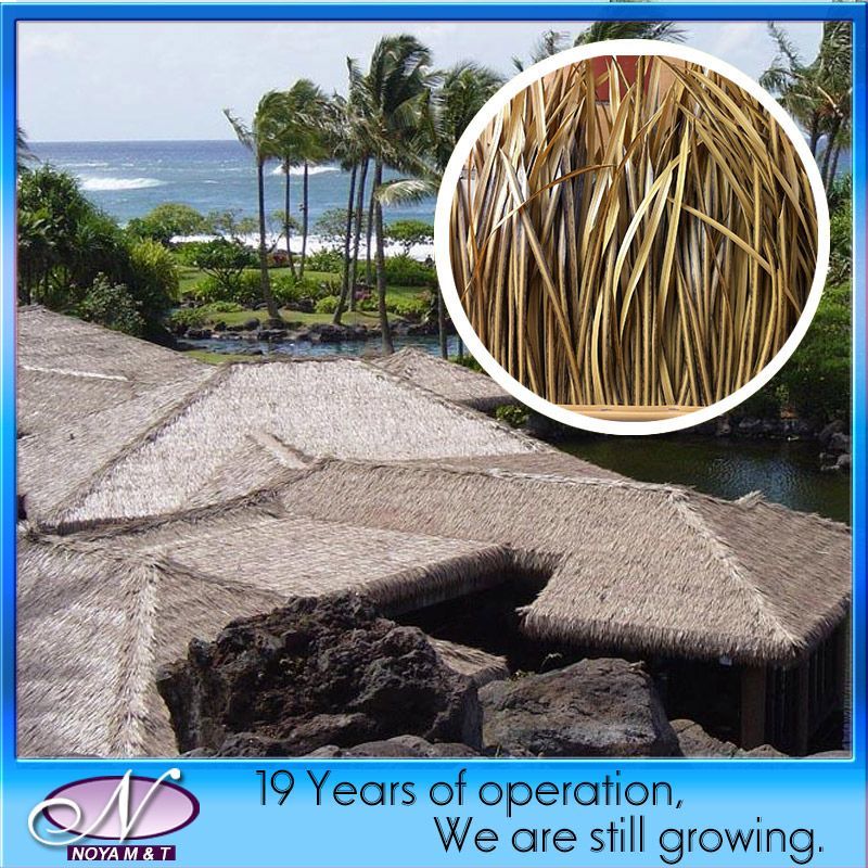 South Africa Envirment Synthetic Fake Thatch Tile for Roof Decoration