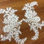 Jacquard Cord Eyelash Lace Border for Wedding Bridal Dress