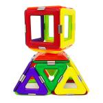 3 Years+ DIY Assembly Magnetic Block Sets , Geometric Magnetic Shapes Kits