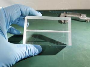 China Polished Transparent Glass Tube Sapphire Parts Al2O3 factory