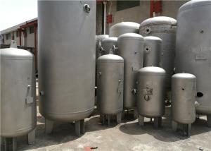 China 232psi Pressure Horizontal Air Compressor Tank , Water / Gas / Propane Storage Tanks factory