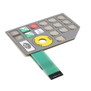 China Waterproof Capacitive Membrane Keypad With PET Circuit ZIF Connector factory