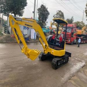 China Secondhand Komatsu Excavator PC35 Used 3.5ton Small Type Mini Crawler Digger factory