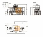 Automatic Square Butter Pepper Filling System 10 Head Weigher Pepper Filling